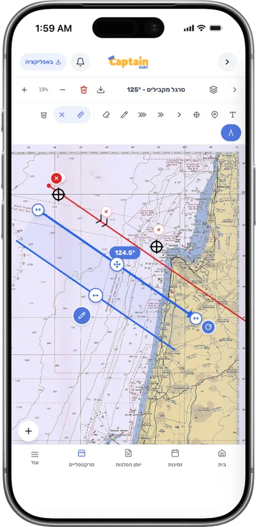 תרגול על מפה אינטראקטיבית